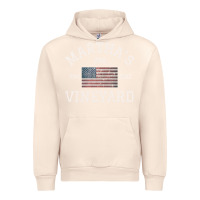 Sandshell martha's vineyard massachusetts american flag usa vintage pullover hoo Urban Hoodie - linhVisuals