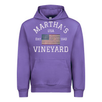 Tulip martha's vineyard massachusetts american flag usa vintage pullover hoo Urban Hoodie - linhVisuals