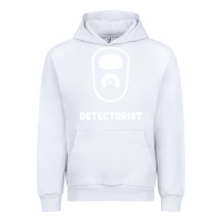 White detectorist Urban Hoodie - linhVisuals