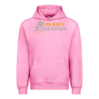 Fuchsia Pink us navy seabees we build, we fight us navy sweatshirt Urban Hoodie - linhVisuals