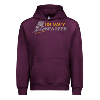 Mauve Wine us navy seabees we build, we fight us navy sweatshirt Urban Hoodie - linhVisuals