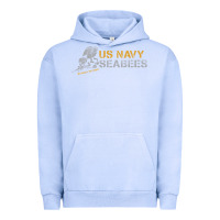 Pigment Grape Ice us navy seabees we build, we fight us navy sweatshirt Urban Hoodie - linhVisuals
