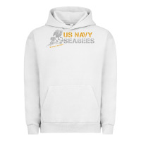 Pigment Lunar Rock us navy seabees we build, we fight us navy sweatshirt Urban Hoodie - linhVisuals