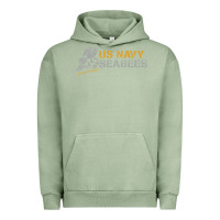 Pigment Oil Green us navy seabees we build, we fight us navy sweatshirt Urban Hoodie - linhVisuals