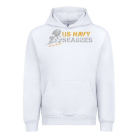 White us navy seabees we build, we fight us navy sweatshirt Urban Hoodie - linhVisuals