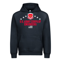 Navy us army corps of engineers (usace) pullover hoodie Urban Hoodie - linhVisuals
