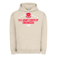 Pigment French Oak us army corps of engineers (usace) pullover hoodie Urban Hoodie - linhVisuals