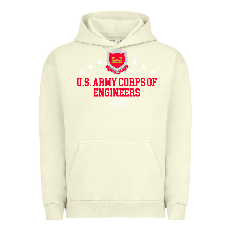 Us Army Corps Of Engineers (usace) Pullover Hoodie Urban Hoodie by linhVisuals | Teevron