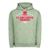 Pigment Oil Green us army corps of engineers (usace) pullover hoodie Urban Hoodie - linhVisuals