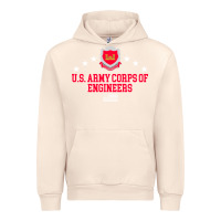 Sandshell us army corps of engineers (usace) pullover hoodie Urban Hoodie - linhVisuals
