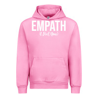 Fuchsia Pink empath i feel you gift for empathetic person empathy pullover hoodie Urban Hoodie - linhVisuals