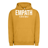 Pigment Peanut Butter empath i feel you gift for empathetic person empathy pullover hoodie Urban Hoodie - linhVisuals
