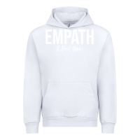 White empath i feel you gift for empathetic person empathy pullover hoodie Urban Hoodie - linhVisuals
