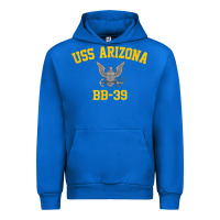 Cobalt uss arizona bb 39 battleship t shirt Urban Hoodie - linhVisuals