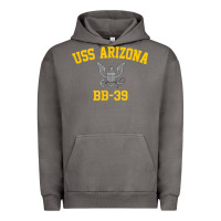 Pigment Tornado uss arizona bb 39 battleship t shirt Urban Hoodie - linhVisuals