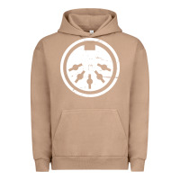 Pigment Burro distressed midi plug synthesizer Urban Hoodie - linhVisuals