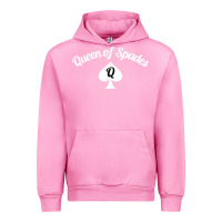 Fuchsia Pink queen of spades clothes for women   qos tee t shirt Urban Hoodie - linhVisuals