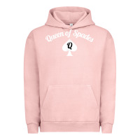 Pigment Salmon queen of spades clothes for women   qos tee t shirt Urban Hoodie - linhVisuals