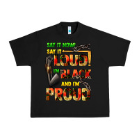 Black Say it now! say it loud! i'm black and i'm proud Urban Heavy Tee - FaDigitalArtStudio