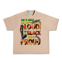 Burro Say it now! say it loud! i'm black and i'm proud Urban Heavy Tee - FaDigitalArtStudio