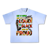 Grape Ice Say it now! say it loud! i'm black and i'm proud Urban Heavy Tee - FaDigitalArtStudio