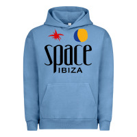 Pigment Pebble Blue Space Ibiza Urban Hoodie - linhVisuals