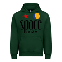Forest Green Space Ibiza Urban Hoodie - linhVisuals
