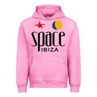 Fuchsia Pink Space Ibiza Urban Hoodie - linhVisuals