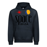 Navy Space Ibiza Urban Hoodie - linhVisuals