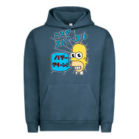 Pigment Midnight Navy Sparkle simpsons Urban Hoodie - linhVisuals