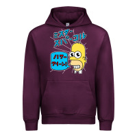 Mauve Wine Sparkle simpsons Urban Hoodie - linhVisuals