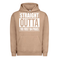 Pigment Burro Straight Outta The First 164 Pages Urban Hoodie - linhVisuals