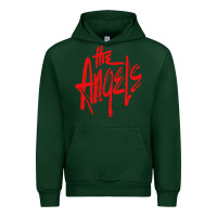 Forest Green The Angels Urban Hoodie - linhVisuals