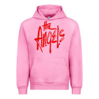 Fuchsia Pink The Angels Urban Hoodie - linhVisuals