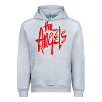 Heather Grey The Angels Urban Hoodie - linhVisuals