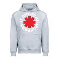 Heather Grey the white hot peppers Urban Hoodie - linhVisuals