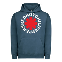 Pigment Midnight Navy the white hot peppers Urban Hoodie - linhVisuals