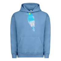 Pigment Pebble Blue raven t  shirt the raven t  shirt Urban Hoodie - linhVisuals