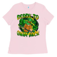 Bubblegum Pink Ready to sham rock St. Patrick's Day Ladies Tee - CowGirlArtShop