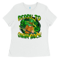 White Ready to sham rock St. Patrick's Day Ladies Tee - CowGirlArtShop