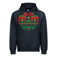 Swedish Dala Horse Folk Art T Shirt Urban Hoodie | Teevron