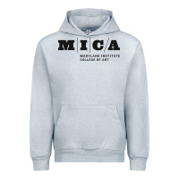 Heather Grey Maryland Institute College of Art Urban Hoodie - linhVisuals