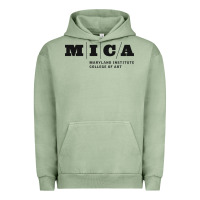 Pigment Oil Green Maryland Institute College of Art Urban Hoodie - linhVisuals