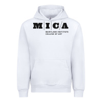 White Maryland Institute College of Art Urban Hoodie - linhVisuals