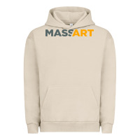 Pigment French Oak Massachusetts College of Art and Design Urban Hoodie - linhVisuals