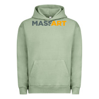Pigment Oil Green Massachusetts College of Art and Design Urban Hoodie - linhVisuals