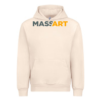 Sandshell Massachusetts College of Art and Design Urban Hoodie - linhVisuals