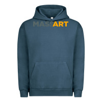 Pigment Midnight Navy Massachusetts College of Art and Design Urban Hoodie - linhVisuals