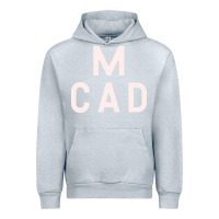 Heather Grey Minneapolis College of Art and Design Urban Hoodie - linhVisuals