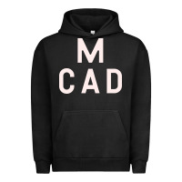 Pigment Black Minneapolis College of Art and Design Urban Hoodie - linhVisuals